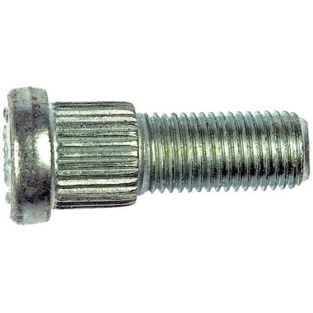 Dorman 610-024 7/16-20 Serrated Wheel Stud - .570 In. Knurl, 1-3/8 In. Length 610-024